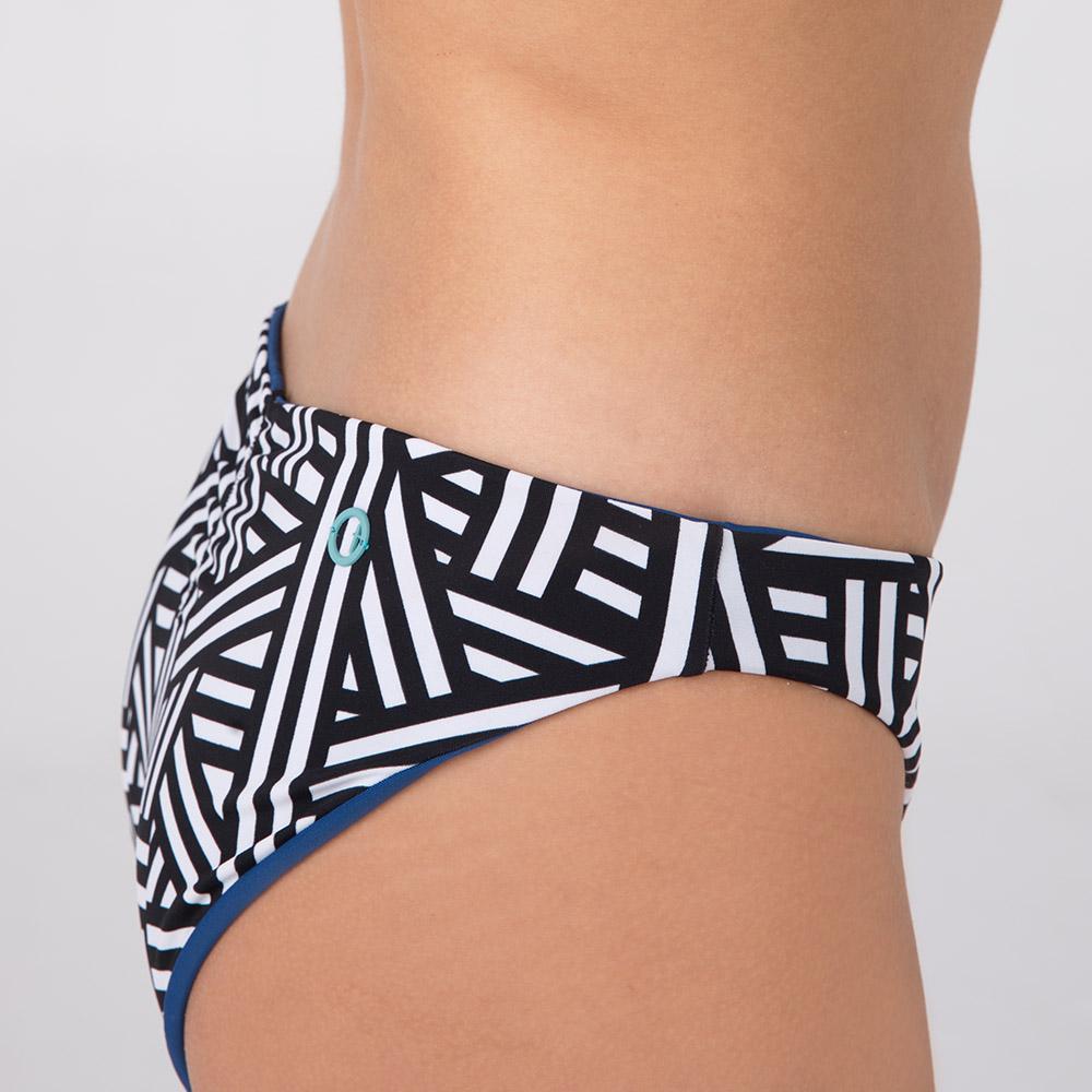 Boracay Bikini Bottom - Crossing Lines & Lapis - Image 3