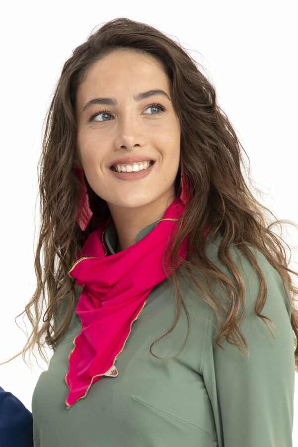 Alternative view of FONDA Swim Neck Buff - Magenta