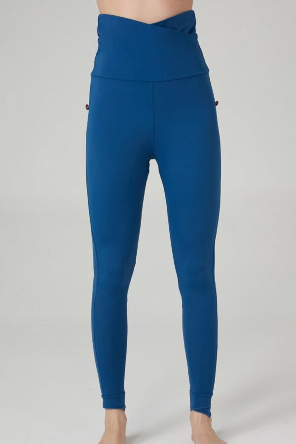 Alternative view of PETRA Full Length Swim Tights - Lapis