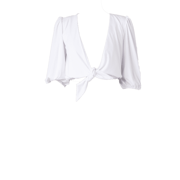 SALINAS Swim Bolero - White