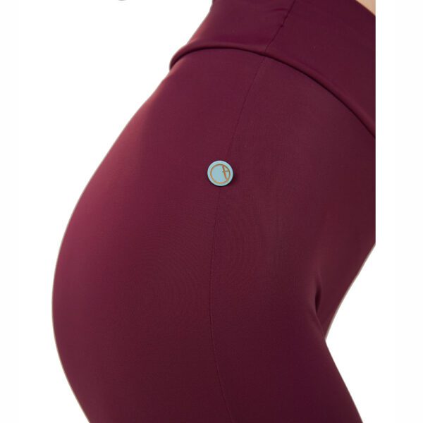 MALAGA Swim Tights - Plum w/ Hot Cherry