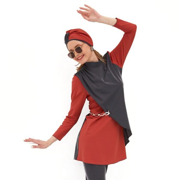 Trepezzi SOPHIA Swim Turban - Anthracite & Riyad