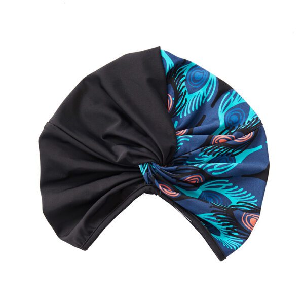 Trepezzi SOPHIA Swim Turban - Black & Plume