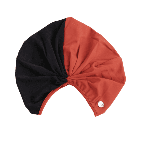 SOPHIA Swim Turban - Black & Riad
