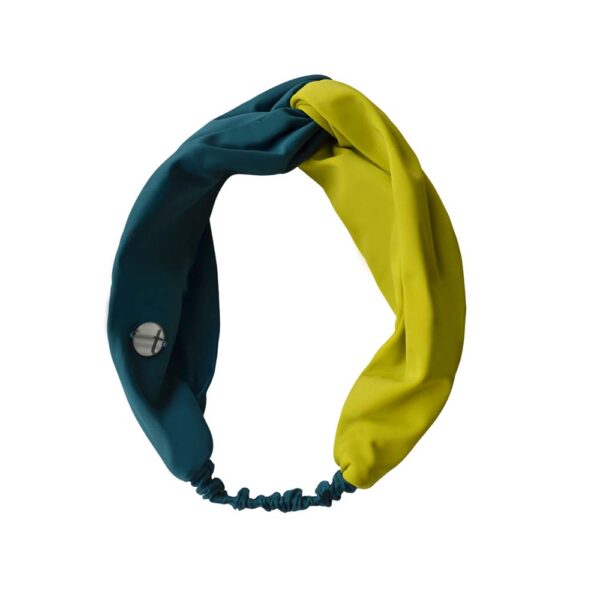 ALEXA Swim Headband - Teal & Lime