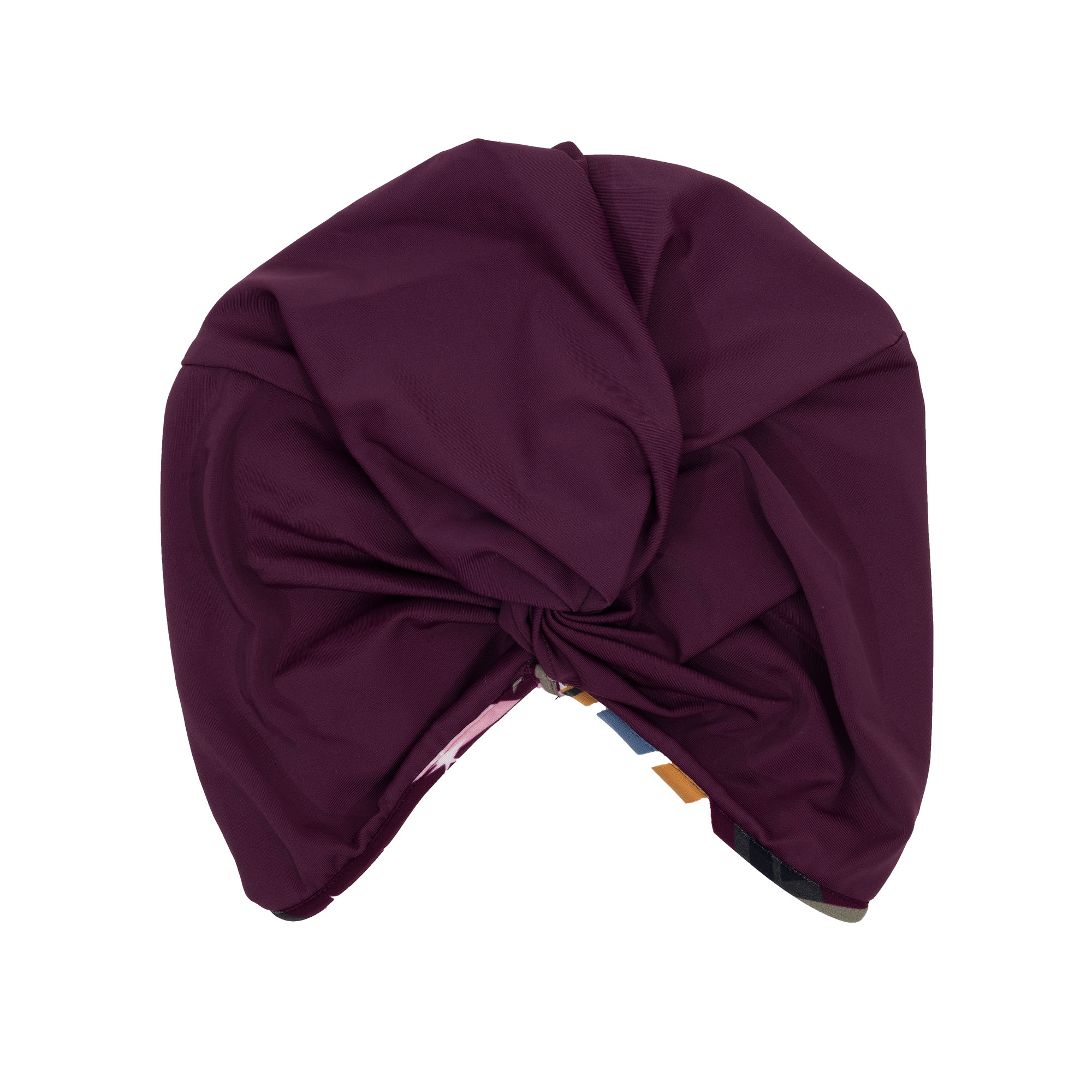 AUDREY Swim Turban - Plum & Serafina