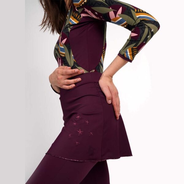 ARUBA Skirted Swim Tights - Plum