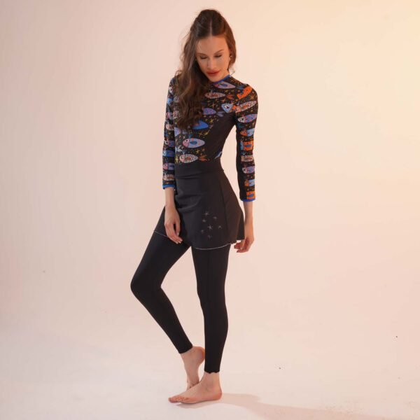 ARUBA Skirted Swim Tights - Black