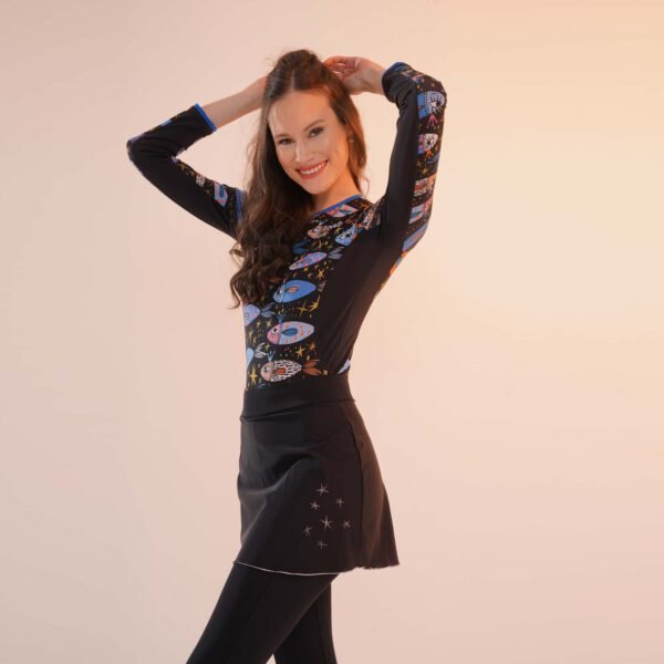 ARUBA Skirted Swim Tights - Black