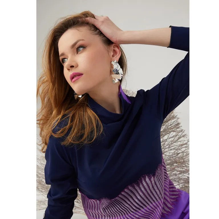 Pleasure Treasure Estate Blue 3 Piece Swim Set - Image 3