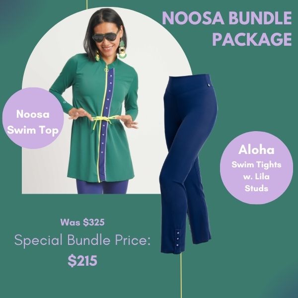 Noosa Green + Aloha Royal Blue Set
