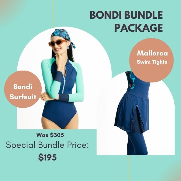 Royal Blue Bondi + Royal Blue Mallorca Set